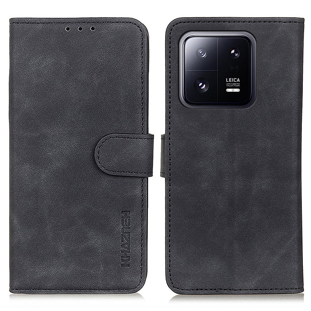 KHAZNEH Retro Texture Phone Case For Xiaomi 13 Pro 5G Flip Leather Stand Wallet Scratch-resistant Cell Phone Cover KHAZNEH Retro Texture Phone Case For Xiaomi 13 Pro 5G Flip Leather Stand Wallet Scratch-resistant Cell Phone Cover